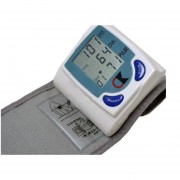 Digital Automatic Wrist Match Blood Pressure Monitor and Heart Beat Meter